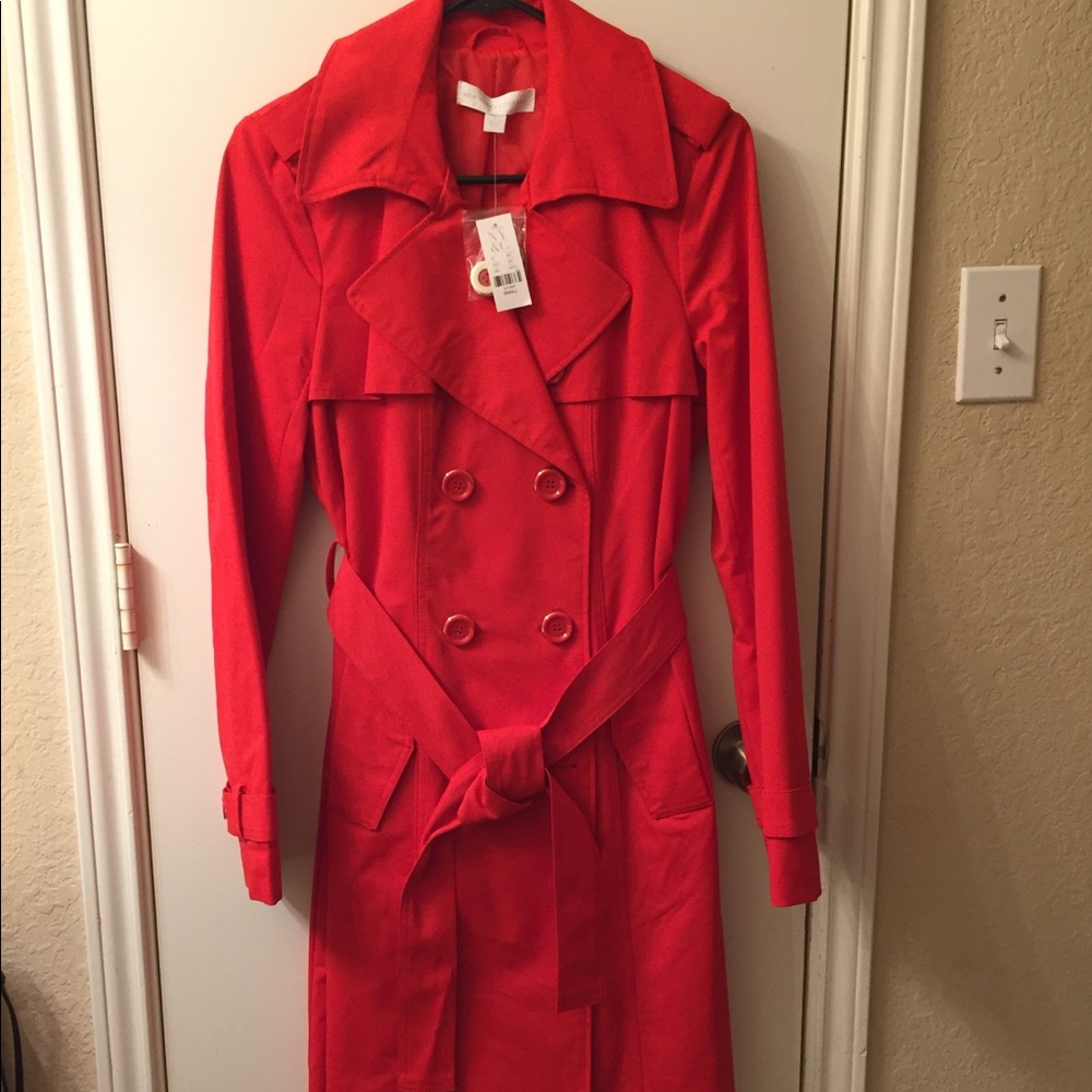 Red Trench Coat